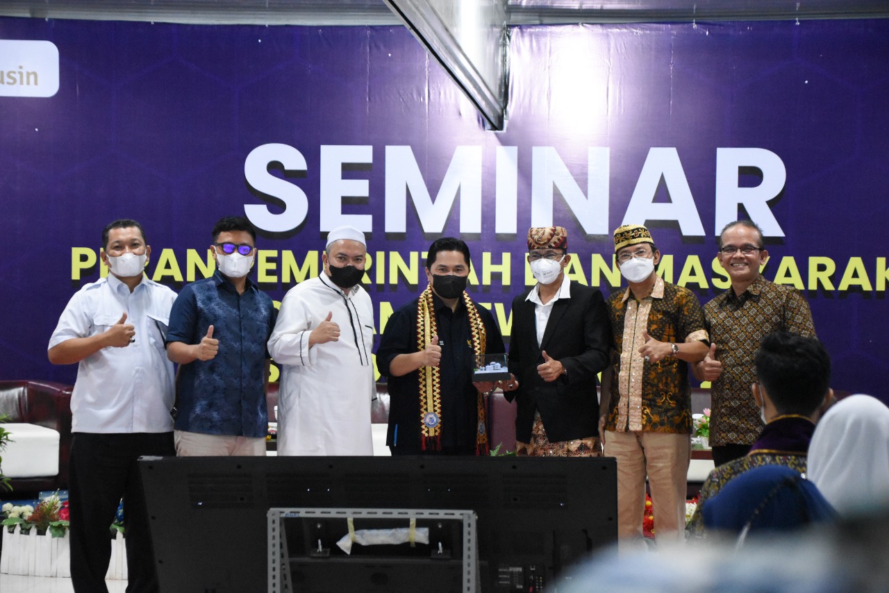 Menteri BUMN Berikan Spirit Mahasiswa dan Pelajar Lampung di IIB Darmajaya Menteri BUMN Berikan Spirit Mahasiswa dan Pelajar Lampung di IIB Darmajaya