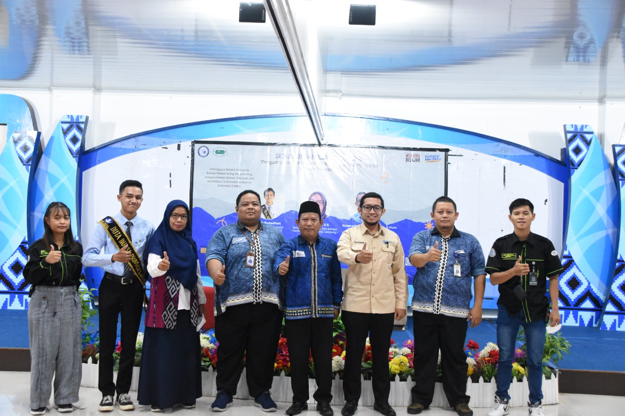 UKM Bahasa IIB Darmajaya-Kantor Bahasa Provinsi Lampung Gelar Seminar Bahasa Indonesia UKM Bahasa IIB Darmajaya-Kantor Bahasa Provinsi Lampung Gelar Seminar Bahasa Indonesia