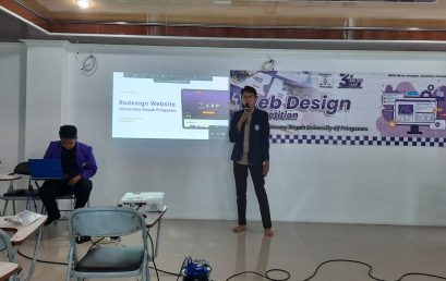 Mahasiswa Prodi Manajemen IIB Darmajaya Juara Lomba Design Web Competition 2022
