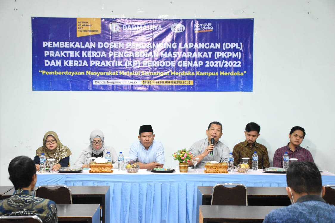 IIB Darmajaya Gelar Pembekalan Dosen Pembimbing Lapangan PKPM dan KP IIB Darmajaya Gelar Pembekalan Dosen Pembimbing Lapangan PKPM dan KP
