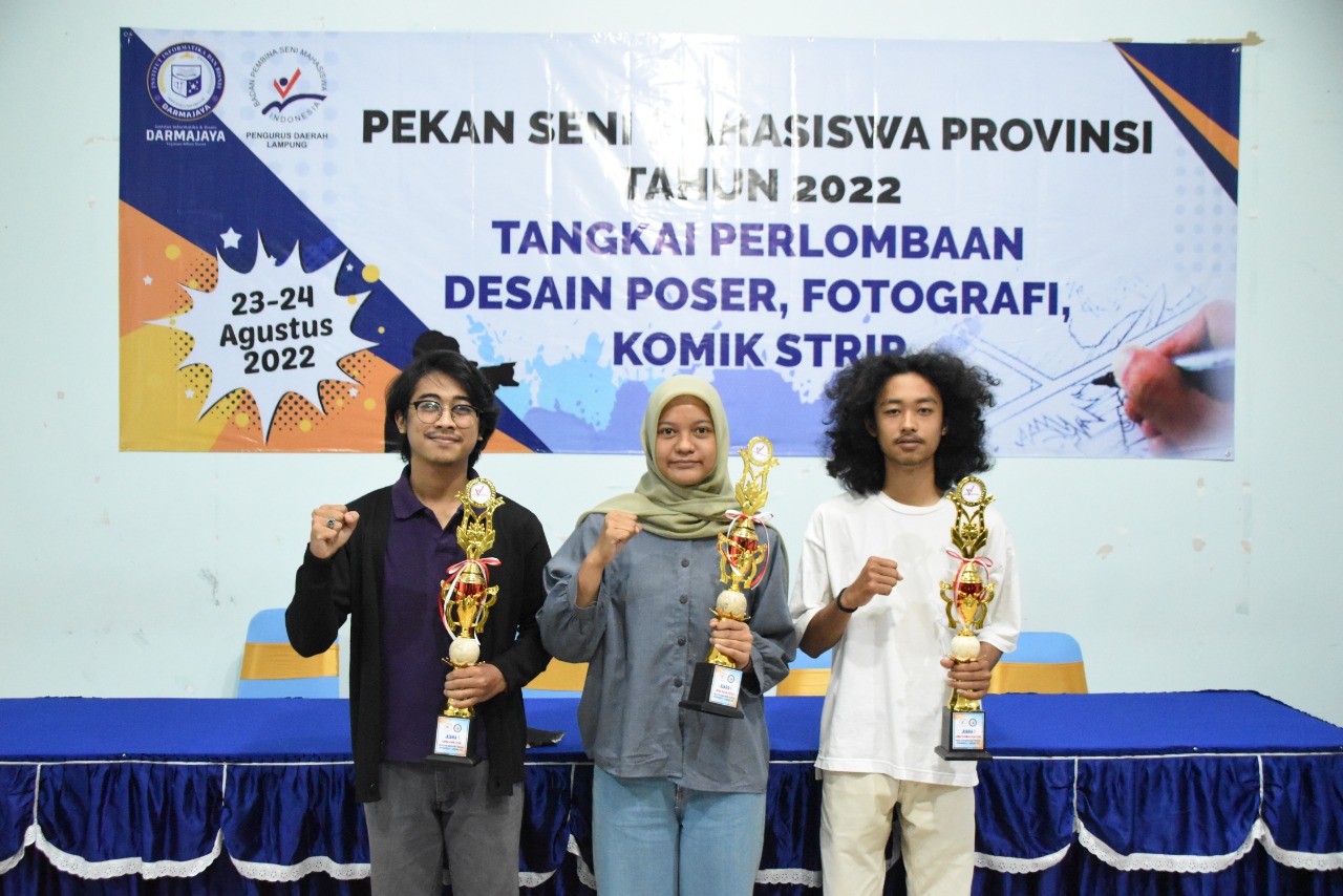 Juara Peksimiprov Lampung 2022, Tiga Mahasiswa IIB Darmajaya Menuju Peksiminas di Malang Juara Peksimiprov Lampung 2022, Tiga Mahasiswa IIB Darmajaya Menuju Peksiminas di Malang