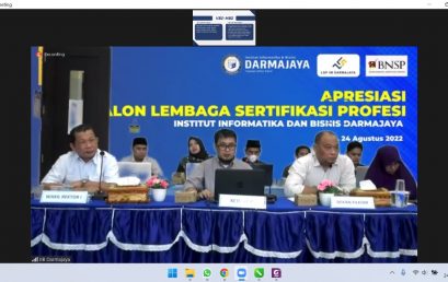 Siapkan Lulusan Bersertifikasi Nasional, IIB Darmajaya Bentuk LSP