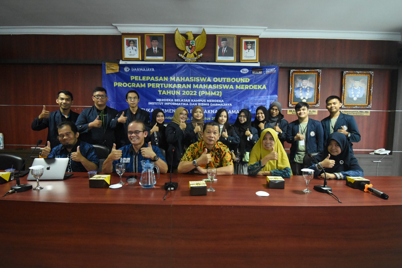 Sebanyak 15 Mahasiswa IIB Darmajaya Ikuti Program Pertukaran Mahasiswa Merdeka di Pulau Jawa Sebanyak 15 Mahasiswa IIB Darmajaya Ikuti Program Pertukaran Mahasiswa Merdeka di Pulau Jawa