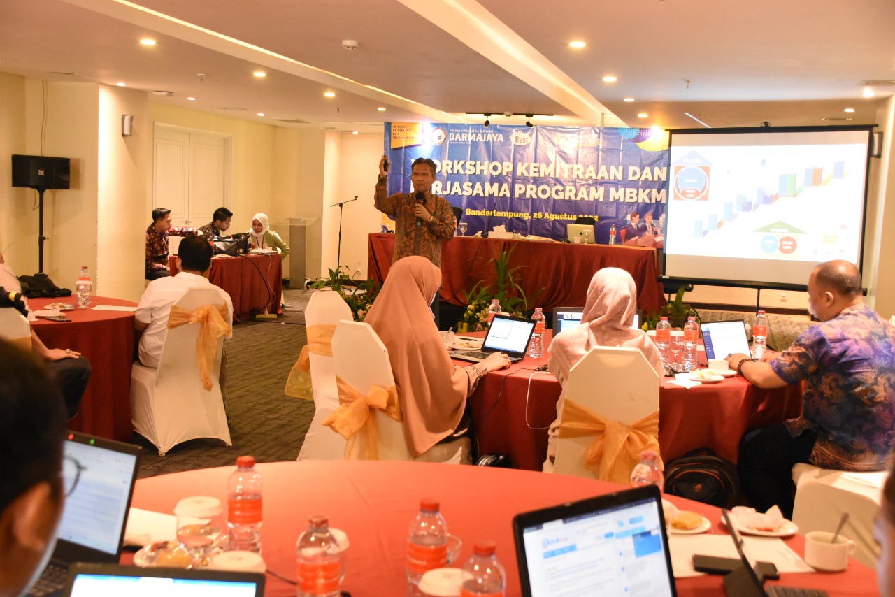 Tingkatkan Kemitraan dan Kerjasama, Direktorat MBKM IIB Darmajaya Gelar Workshop Tingkatkan Kemitraan dan Kerjasama, Direktorat MBKM IIB Darmajaya Gelar Workshop