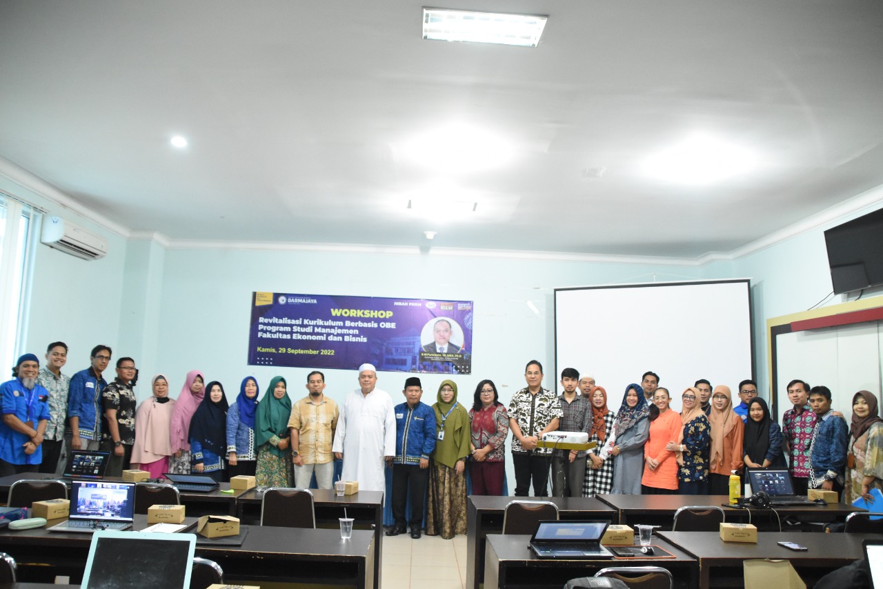 Tingkatkan Kompetensi Lulusan, Prodi Manajemen IIB Darmajaya Gelar Workshop Revitalisasi Kurikulum Berbasis OBE Tingkatkan Kompetensi Lulusan, Prodi Manajemen IIB Darmajaya Gelar Workshop Revitalisasi Kurikulum Berbasis OBE