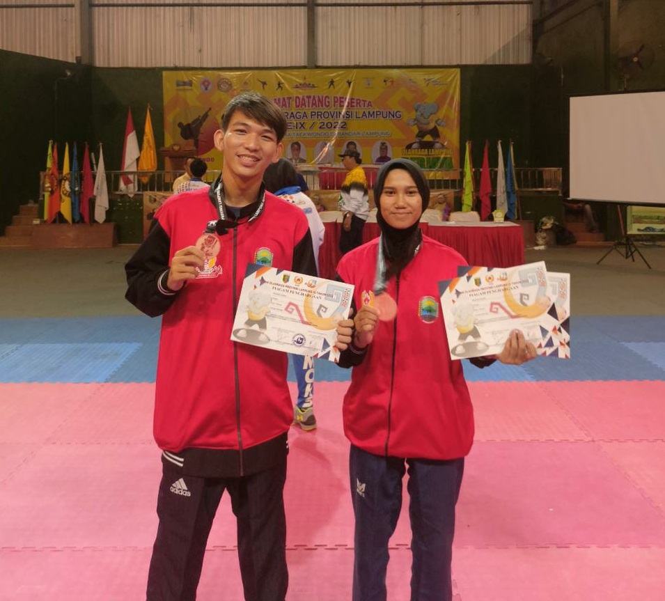 Wakili Lamsel, Mahasiswa IIB Darmajaya ini Raih Perunggu Cabang Taekwondo Wakili Lamsel, Mahasiswa IIB Darmajaya ini Raih Perunggu Cabang Taekwondo