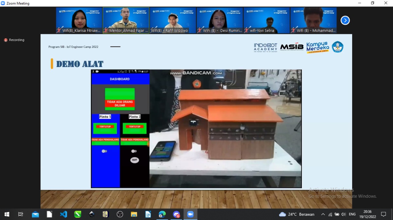 Mahasiswi Prodi Sistem Komputer Darmajaya ini Selesaikan Project “Smart Garage” dalam MSIB Batch 3 Mahasiswi Prodi Sistem Komputer Darmajaya ini Selesaikan Project “Smart Garage” dalam MSIB Batch 3