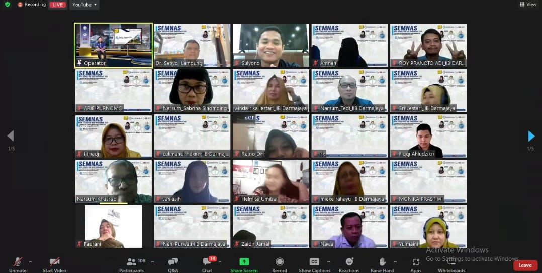 IIB Darmajaya Gelar Seminar Nasional “Transformasi Teknologi dan Agile Leadership Menuju Daya Saing Internasional” IIB Darmajaya Gelar Seminar Nasional “Transformasi Teknologi dan Agile Leadership Menuju Daya Saing Internasional”