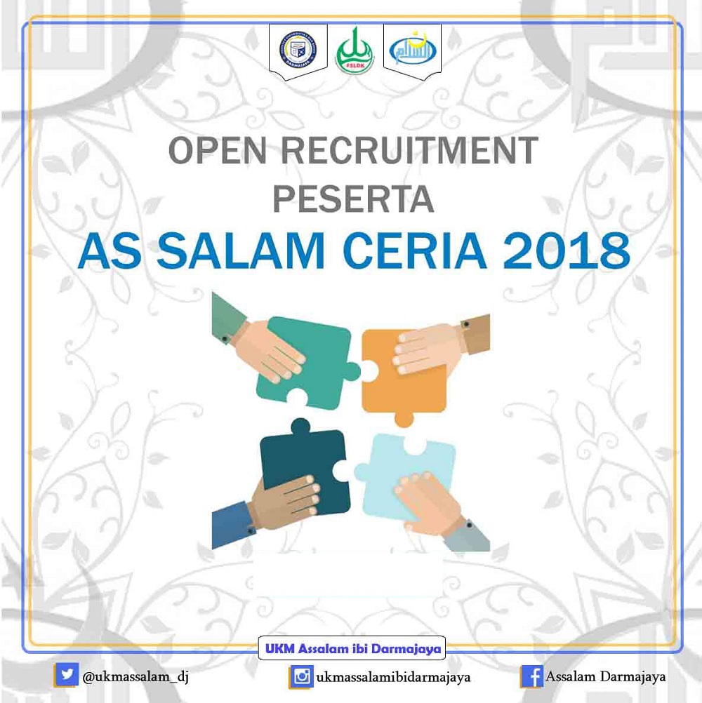 Tingkatkan Nilai Ibadah, UKM As-Salam IIB Darmajaya Gelar As-Salam Ceria 2018 Tingkatkan Nilai Ibadah, UKM As-Salam IIB Darmajaya Gelar As-Salam Ceria 2018