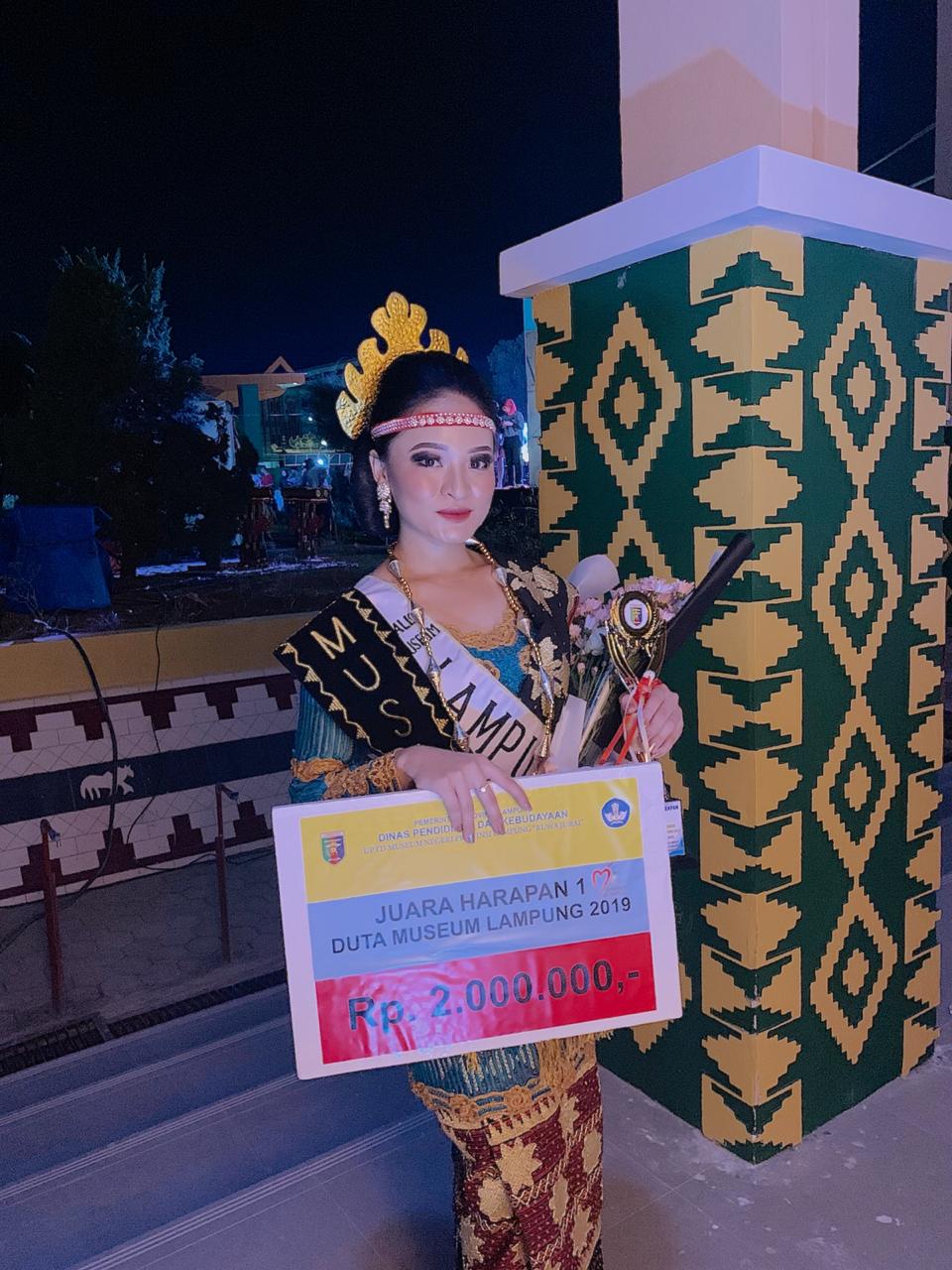 Mahasiswi Darmajaya Raih Juara Harapan I Duta Museum Lampung 2019 Mahasiswi Darmajaya Raih Juara Harapan I Duta Museum Lampung 2019