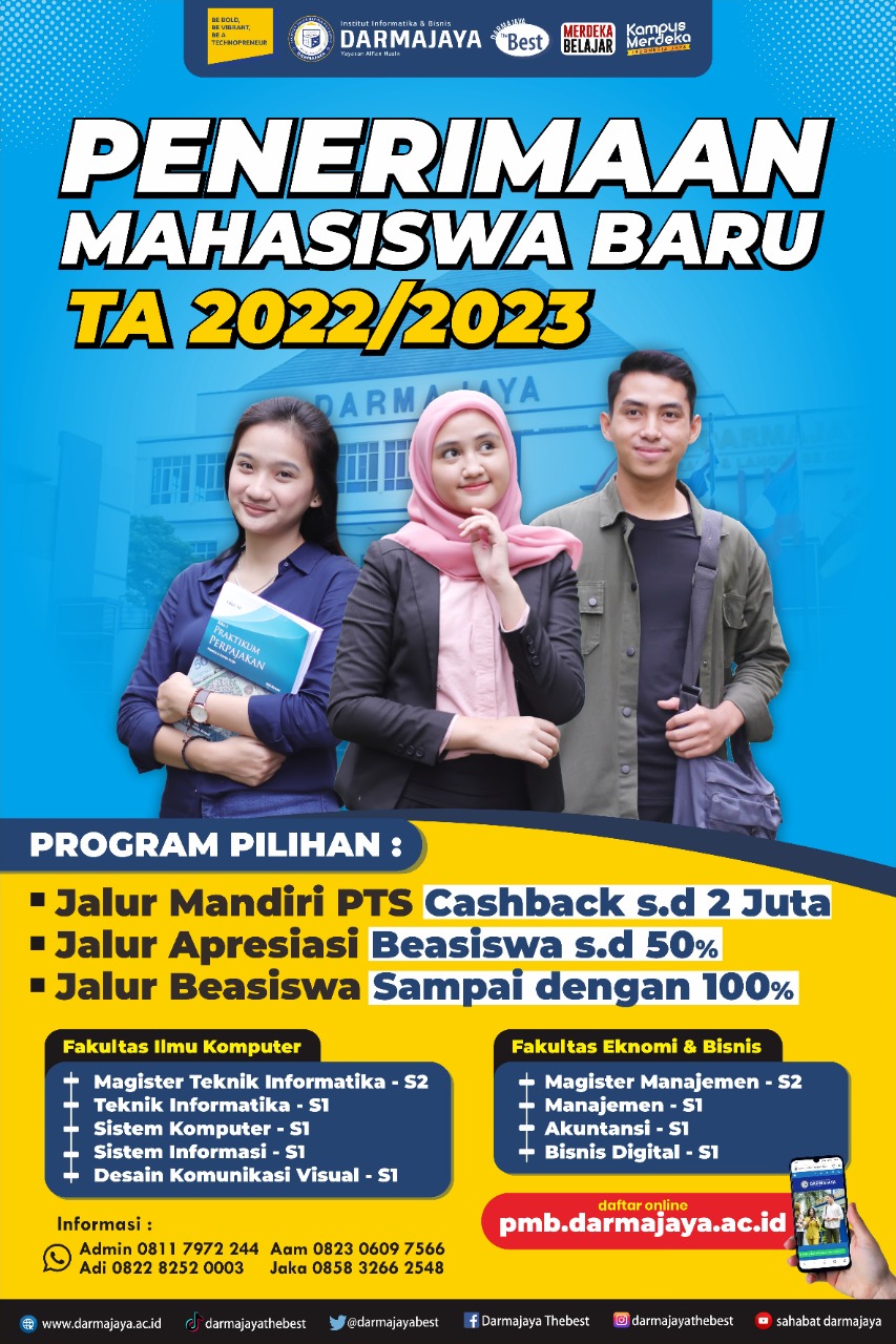 Institut Swasta Terbaik di Sumatra Buka Pendaftaran Mahasiswa Baru, Yuuk Daftar Sekarang! Institut Swasta Terbaik di Sumatra Buka Pendaftaran Mahasiswa Baru, Yuuk Daftar Sekarang!