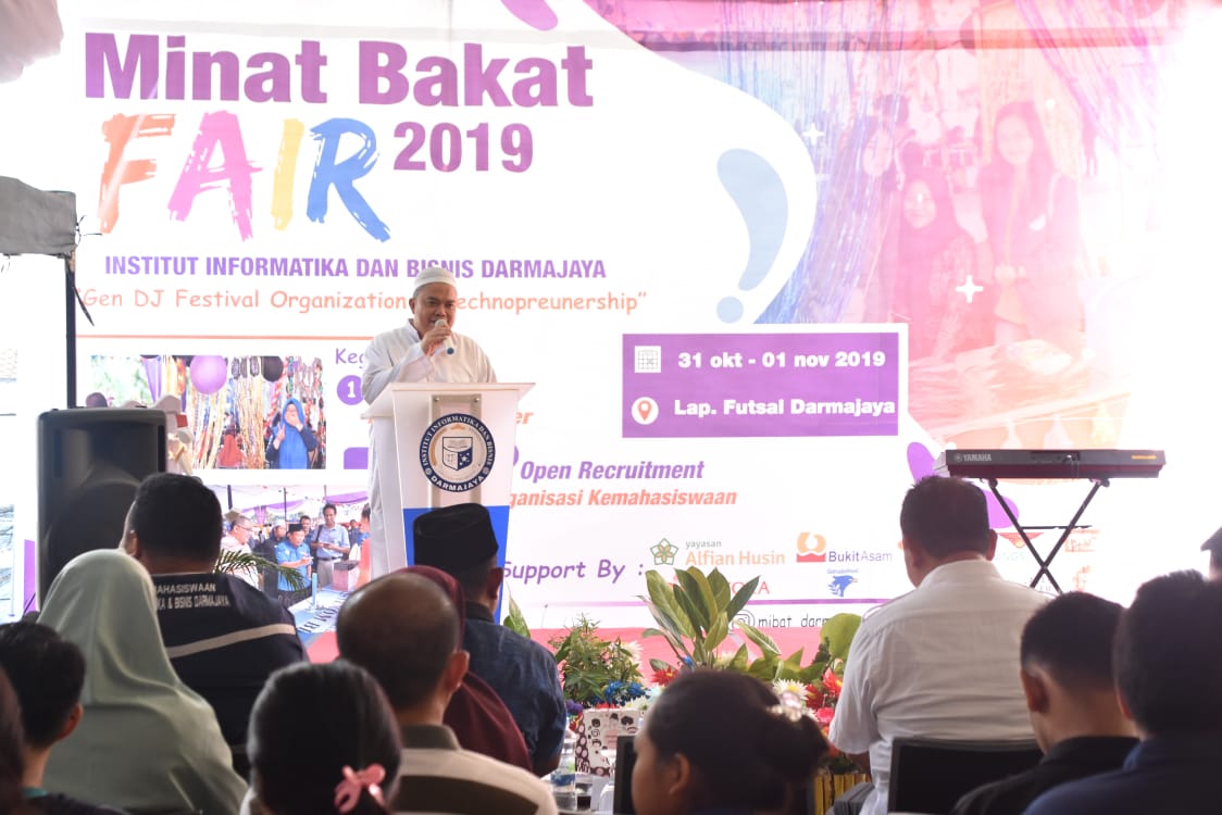 Mibat Fair 2019, Rektor Ingin Mahasiswa Darmajaya Contoh Sukses Nadiem Mibat Fair 2019, Rektor Ingin Mahasiswa Darmajaya Contoh Sukses Nadiem