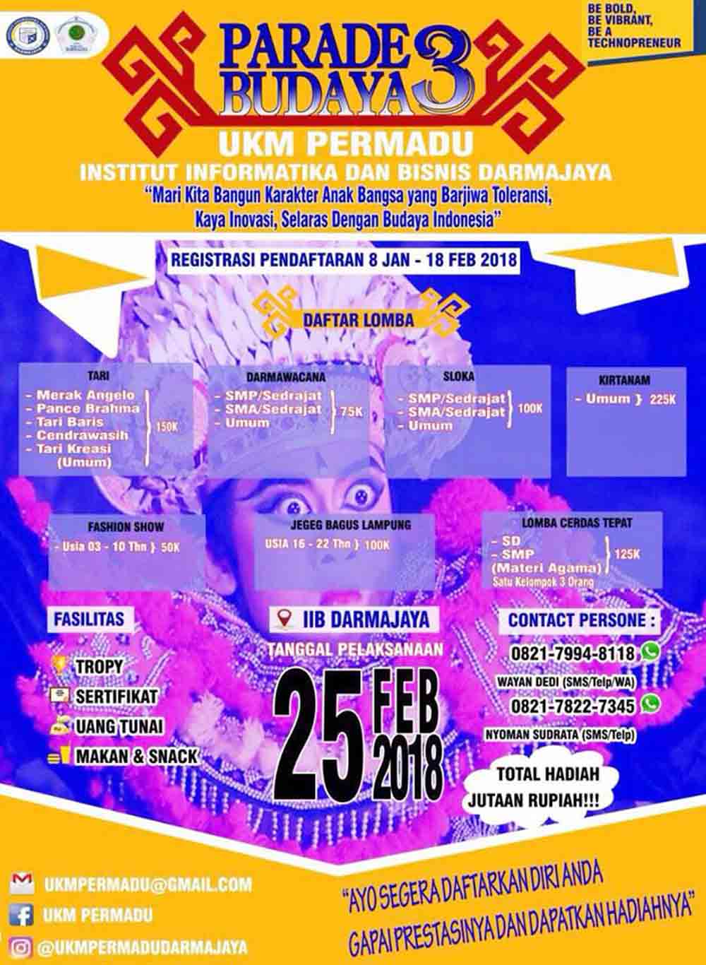 Parade Budaya Ukm Permadu Siap Digelar Parade Budaya Ukm Permadu Siap Digelar