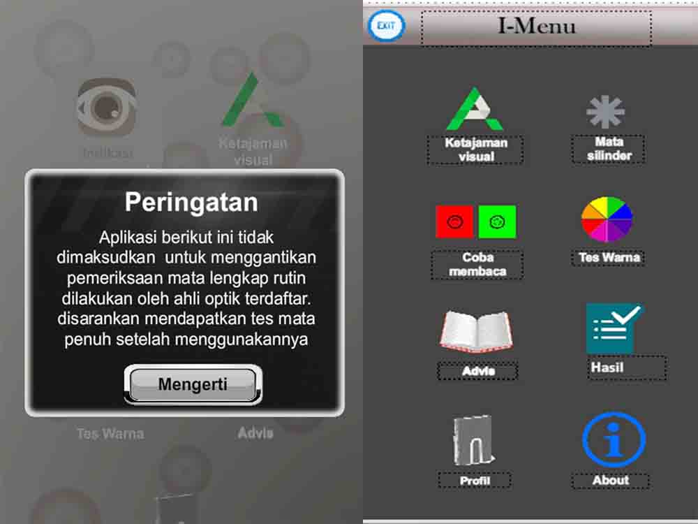 Mahasiswa Darmajaya Rancang Aplikasi Indikasi Mata Rabun Berbasis Android Mahasiswa Darmajaya Rancang Aplikasi Indikasi Mata Rabun Berbasis Android